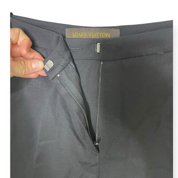 Louis Vuitton Uniform Black 100% Wools Dress Pants - Picture 4 of 10